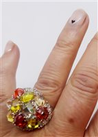 Anello Venerio Donna in Argento Cristallo VINTAGE-AN6 - VINTAGE-AN6